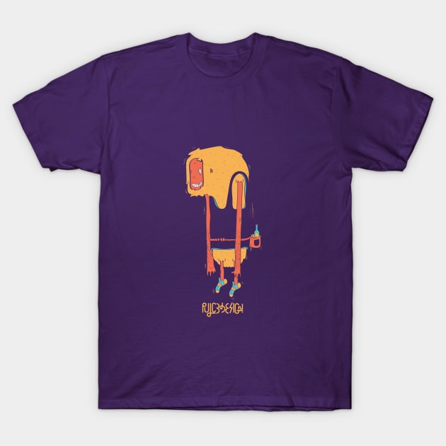 Monster Climber T-Shirt by PulceDesign